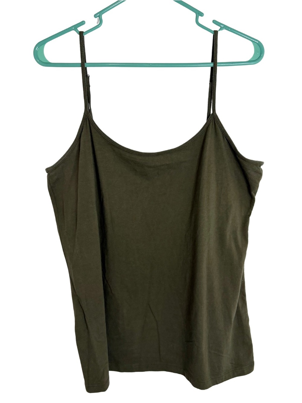 Sonoma The Everyday Cami Olive Green Camisole Size XL